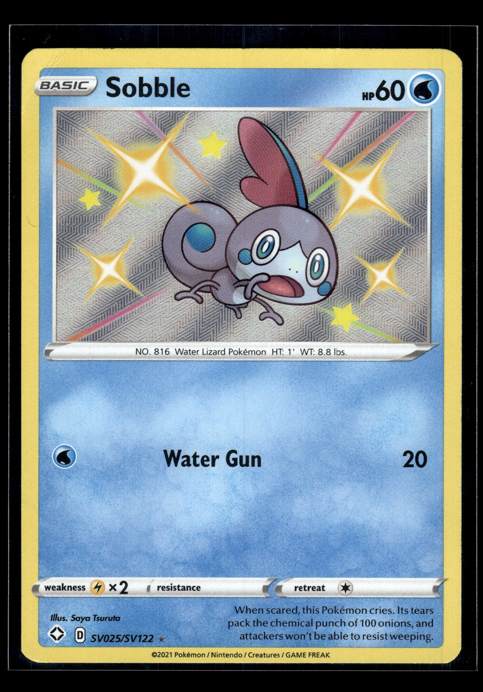 Sobble #SV025/SV122 Shining Fates: Shiny Vault MP