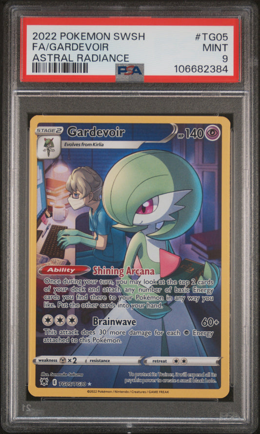 PSA 9 Gardevoir #TG05 Astral Radiance