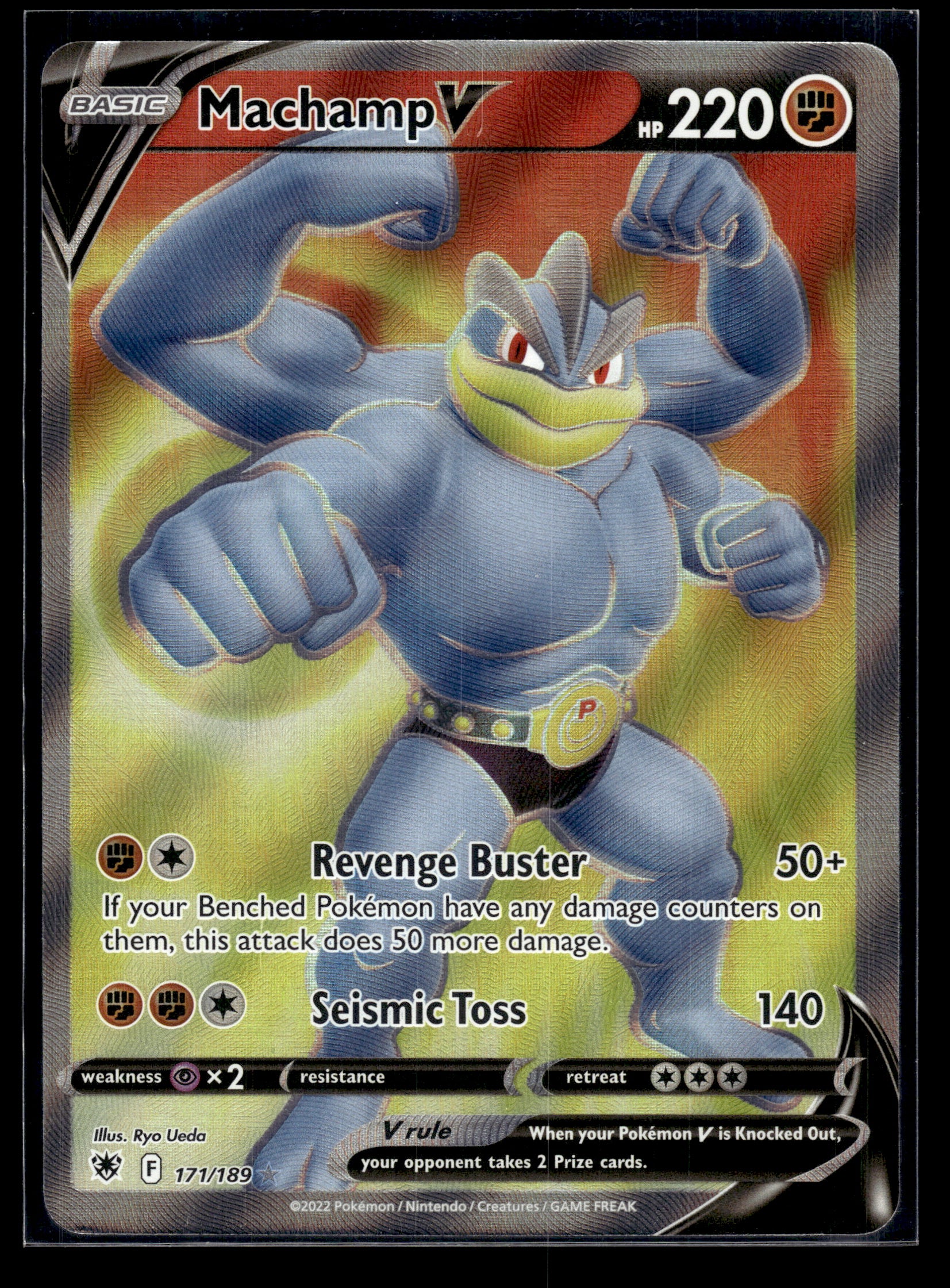 Machamp V (Full Art) #171/189 Astral Radiance VLP