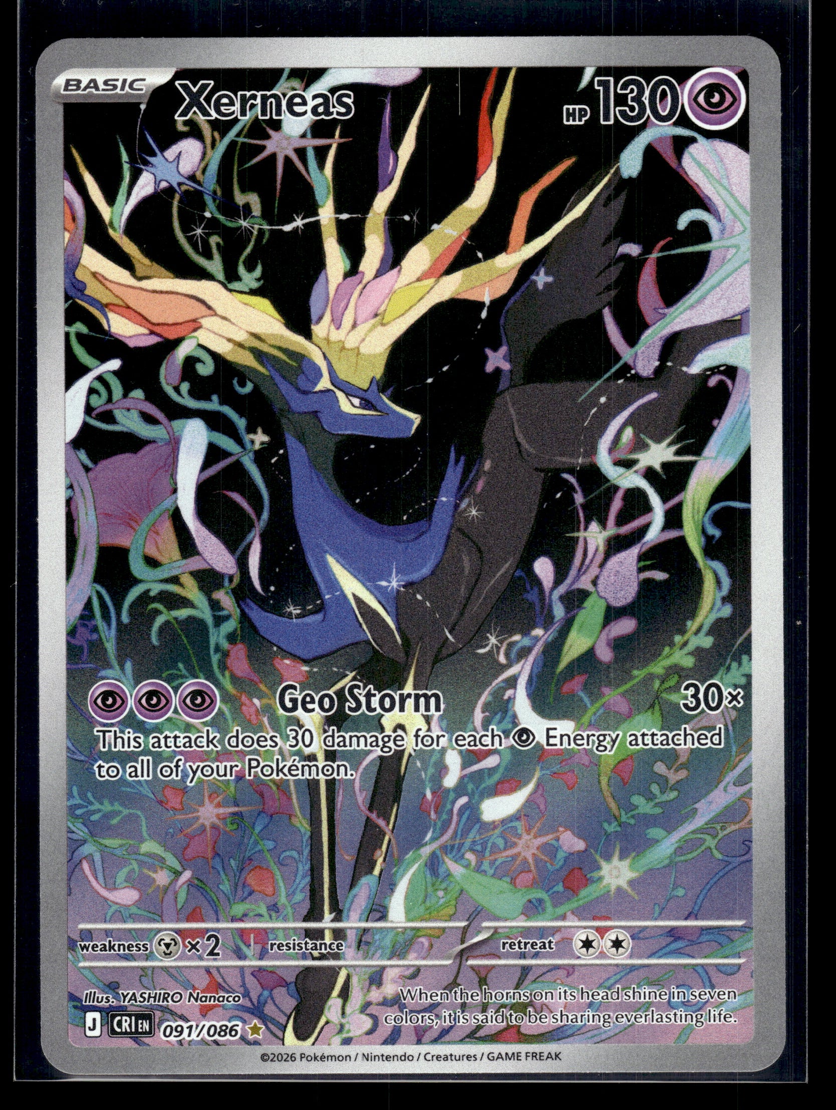 Xerneas #091/086 Chaos Rising NM