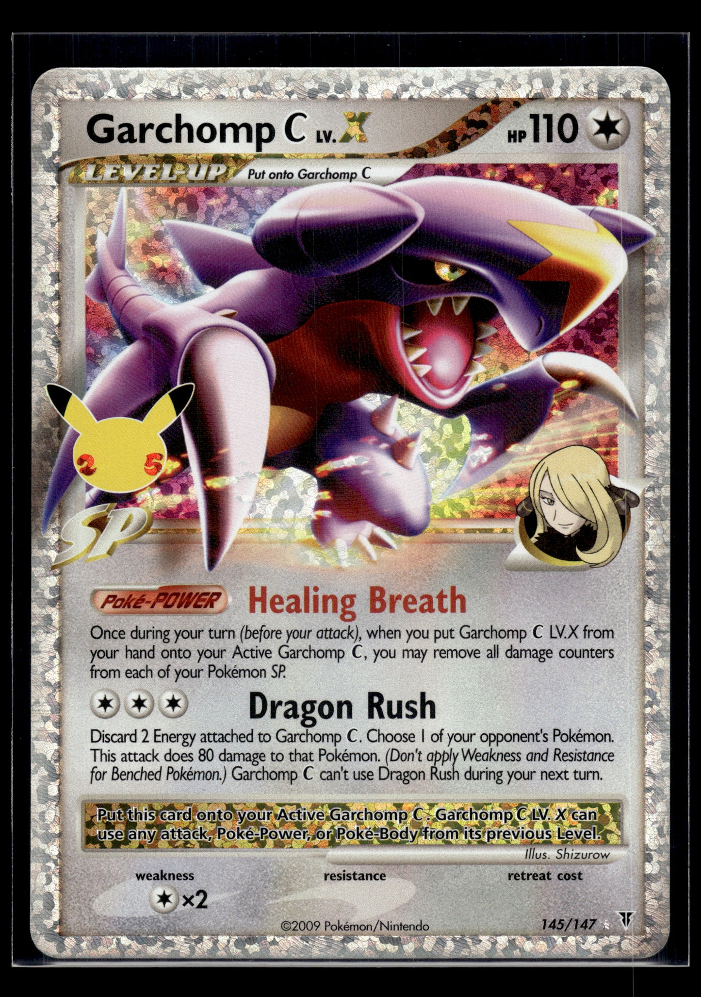 Garchomp C LV.X #145/147 Celebrations: Classic Collection NM