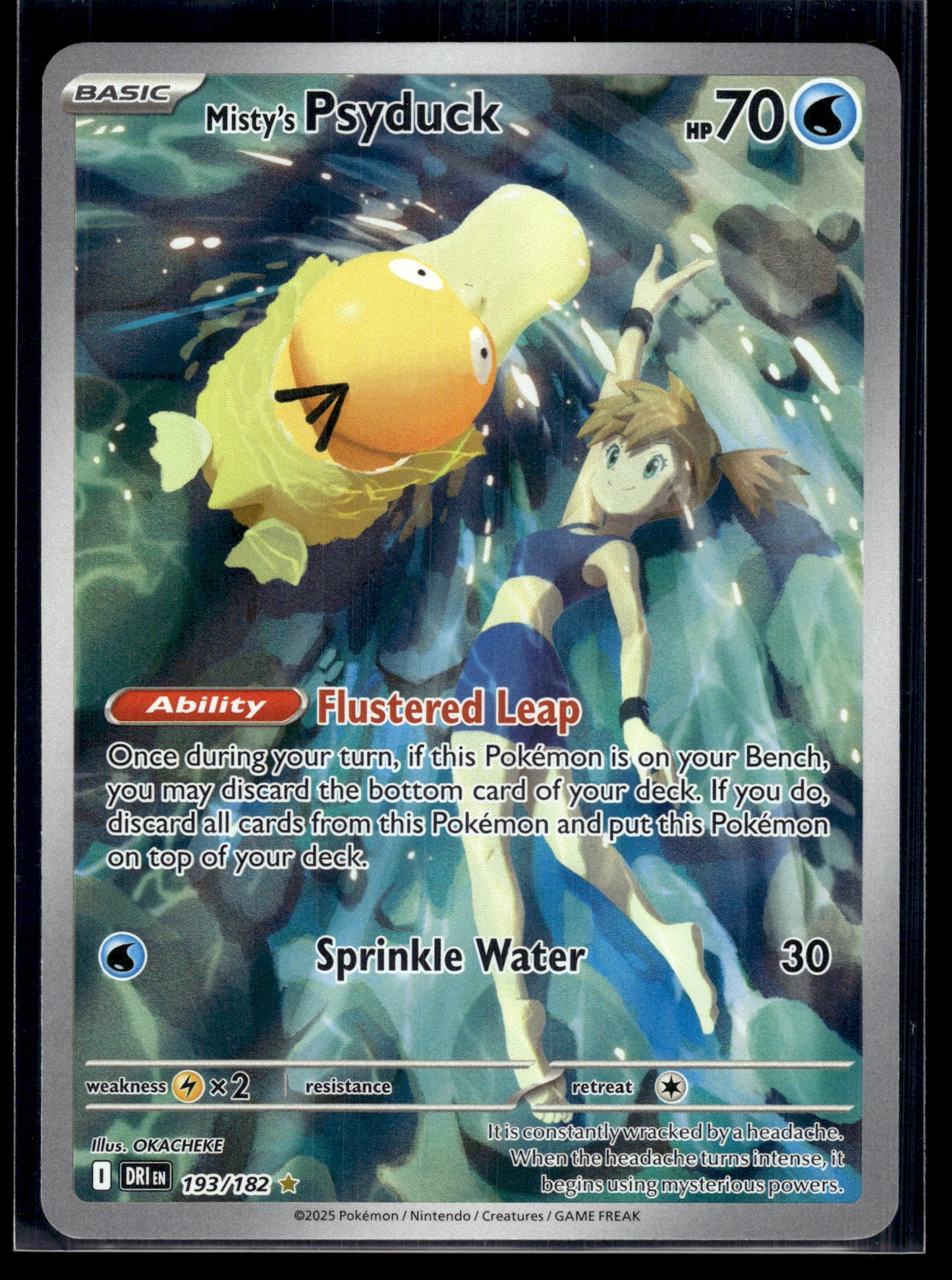 Misty's Psyduck #193/182 Destined Rivals VLP