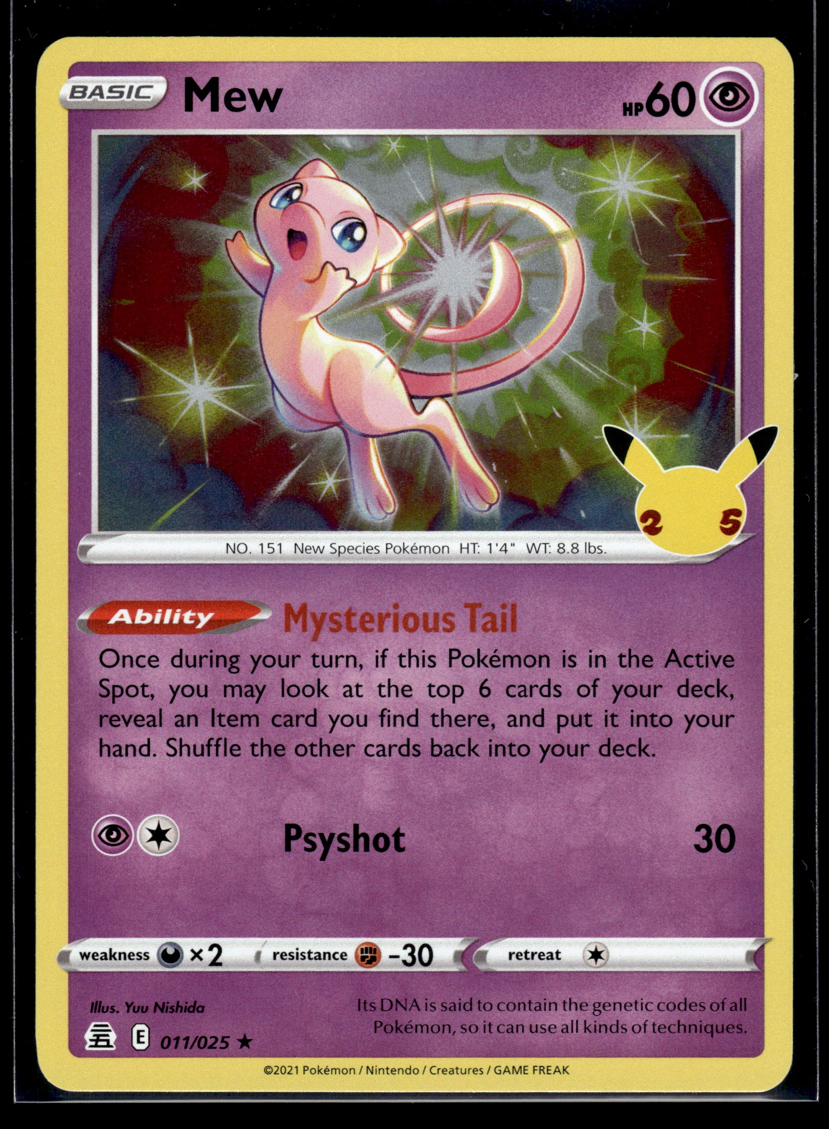Mew #011/025 Celebrations LP