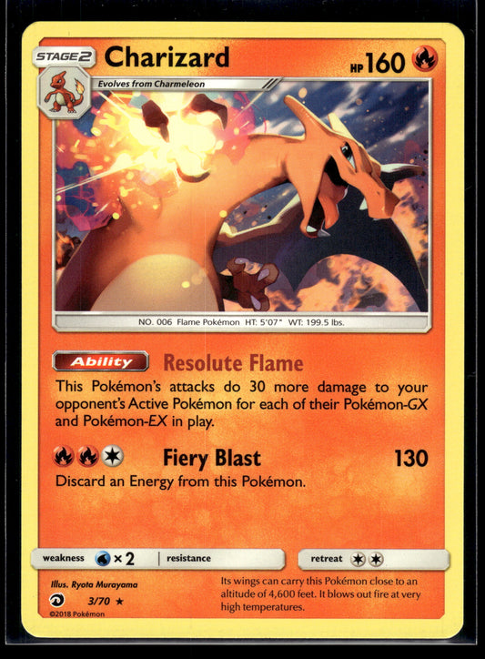 Charizard #003/070 Dragon Majesty LP