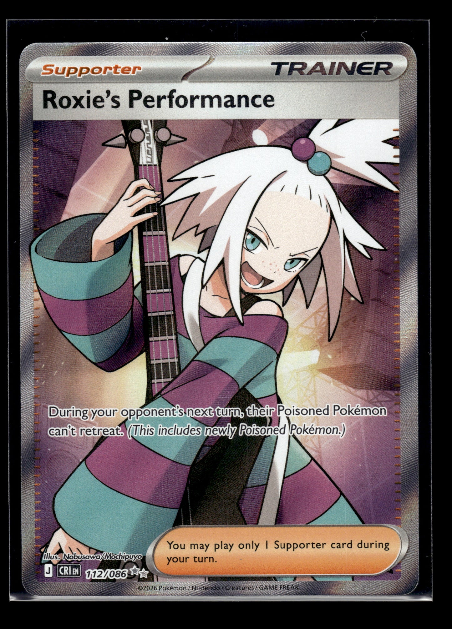 Roxie's Performance #112/086 Chaos Rising NM