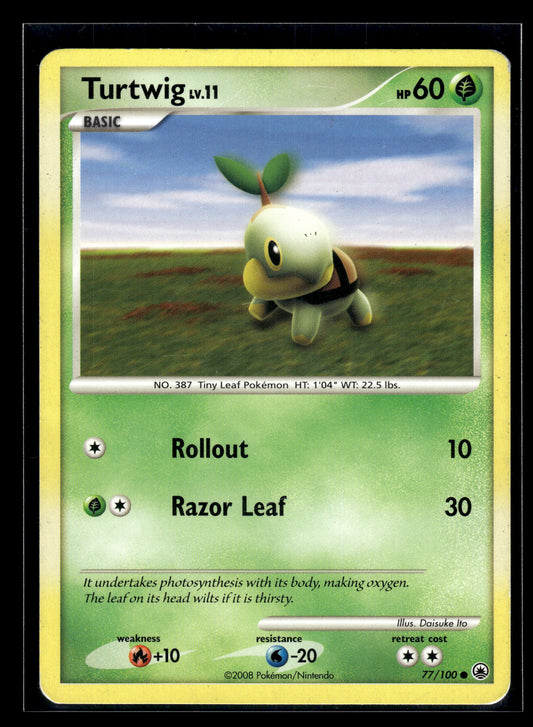 Turtwig #77/100 Majestic Dawn MP