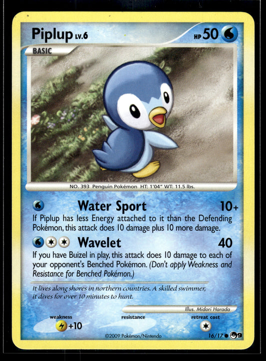 Piplup #016/017 POP Series 9 LP