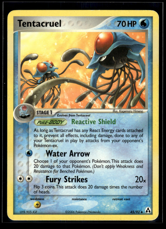 Tentacruel #45/92 Legend Maker MP