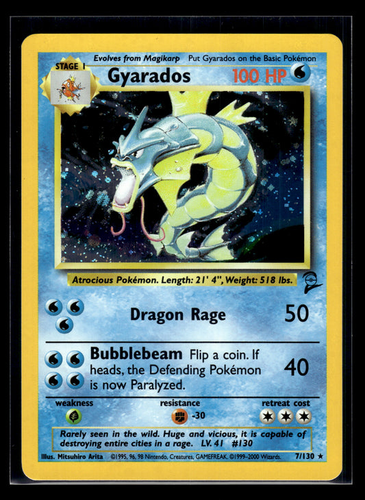 Gyarados #007/130 Base Set 2 LP