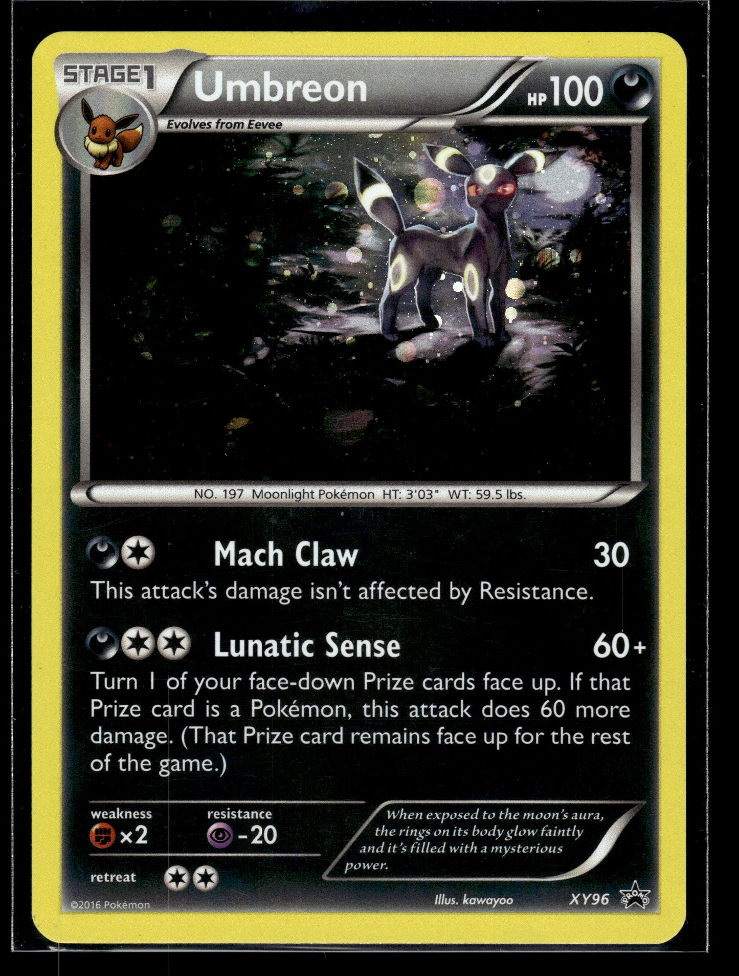 Umbreon #XY96 XY Promos LP