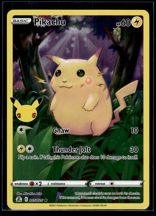 Pikachu #005/025 Celebrations LP
