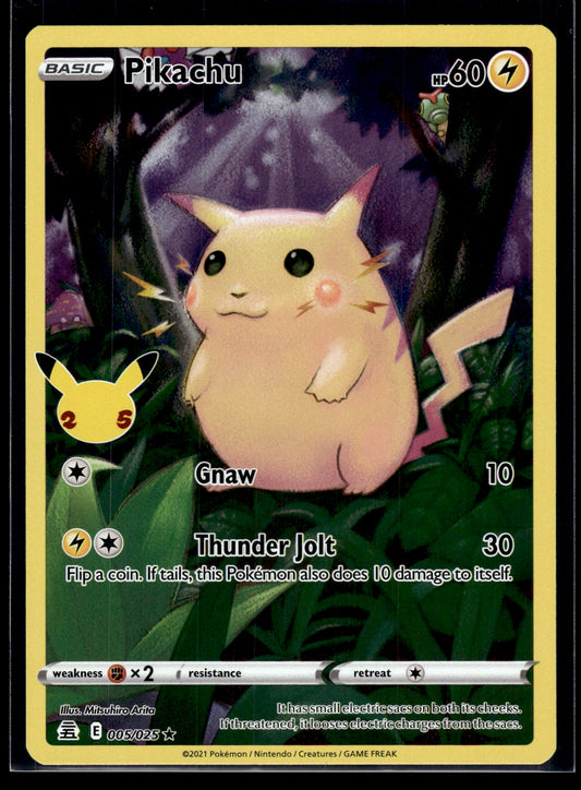 Pikachu #005/025 Celebrations VLP