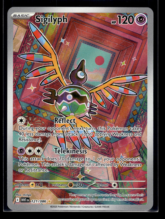 Sigilyph #121/086 White Flare VLP