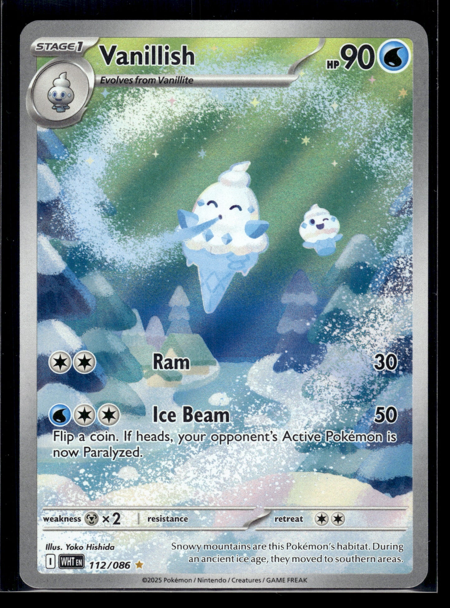 Vanillish #112/086 White Flare VLP