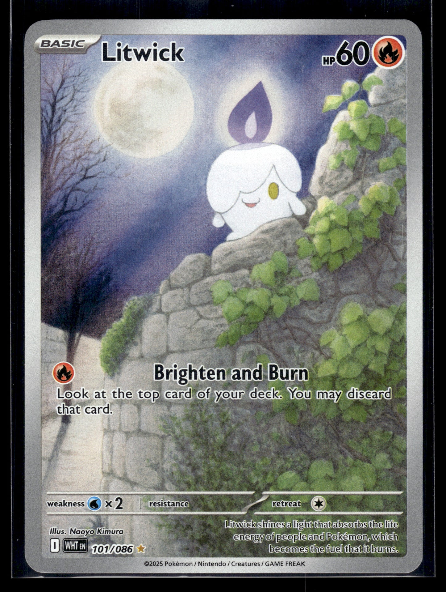Litwick #101/086 White Flare VLP
