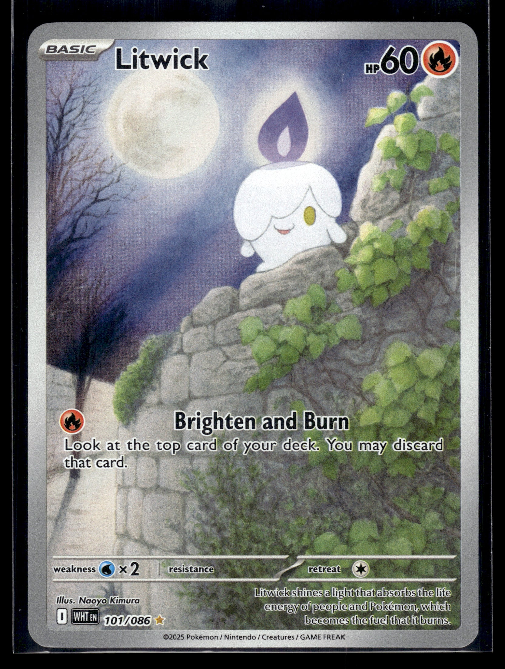 Litwick #101/086 White Flare VLP