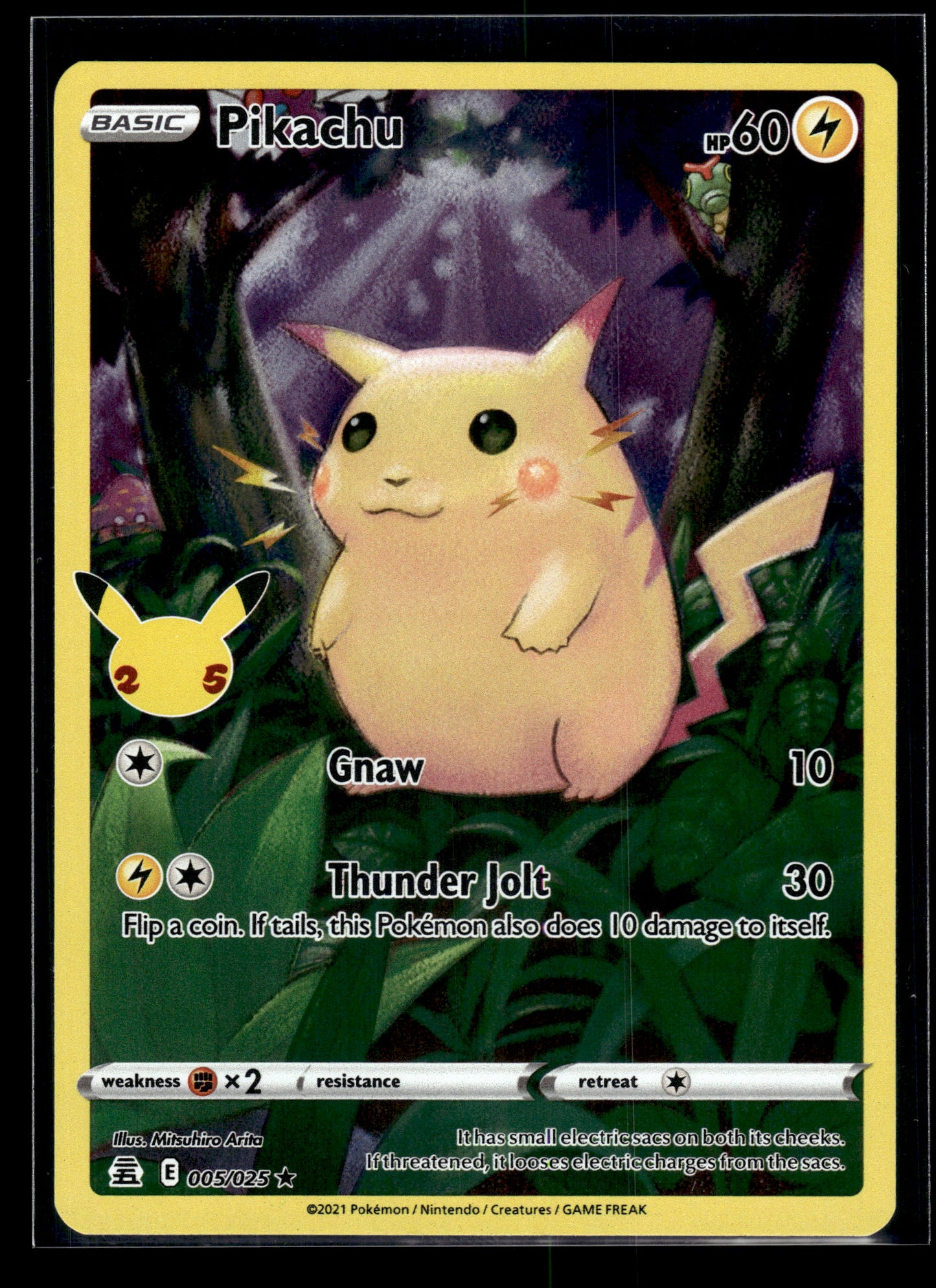 Pikachu #005/025 Celebrations LP