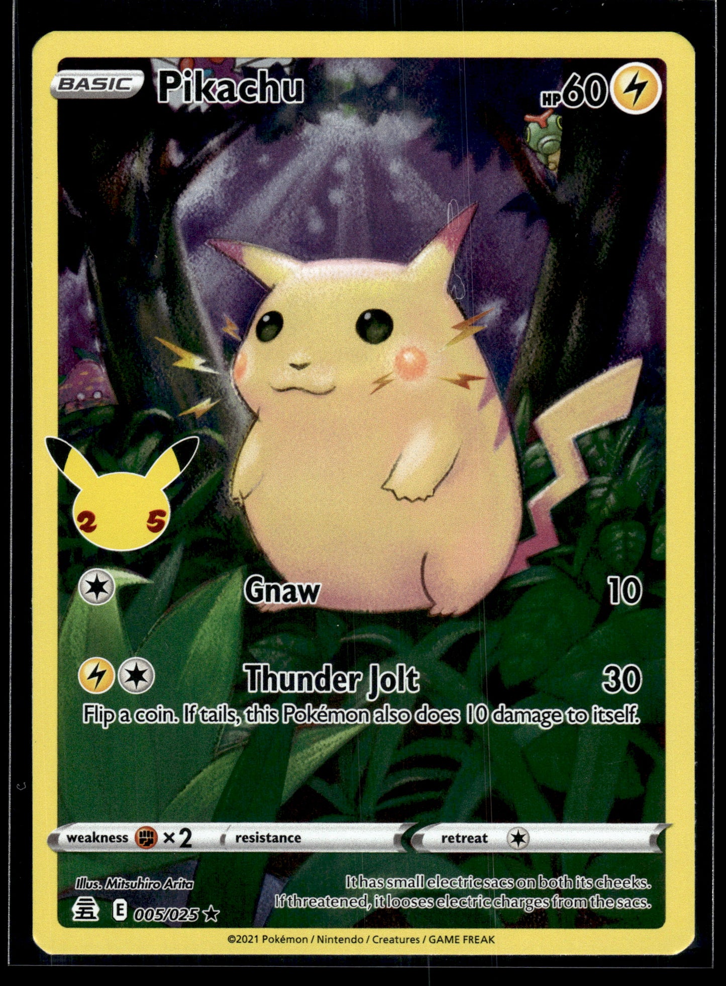 Pikachu #005/025 Celebrations LP