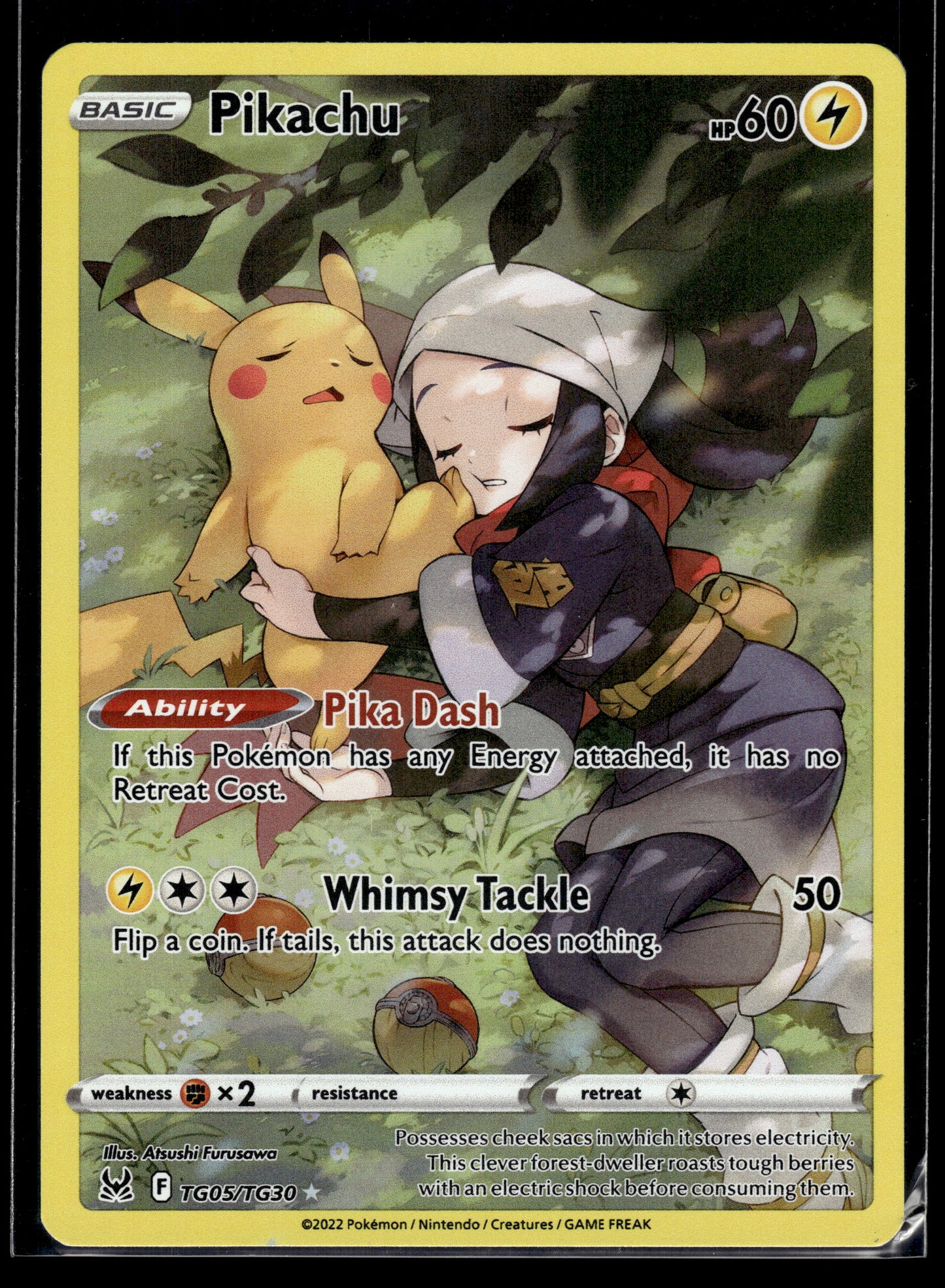 Pikachu #TG05/TG30 Lost Origin Trainer Gallery LP