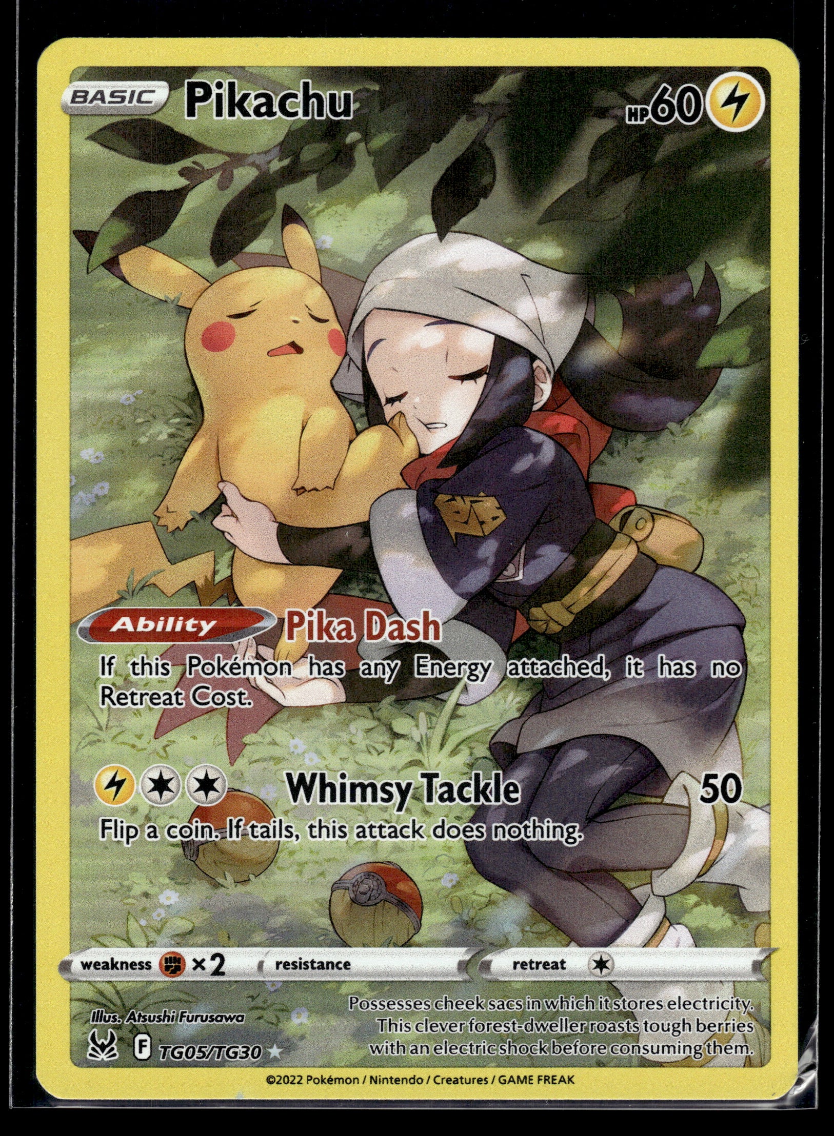 Pikachu #TG05/TG30 Lost Origin Trainer Gallery LP