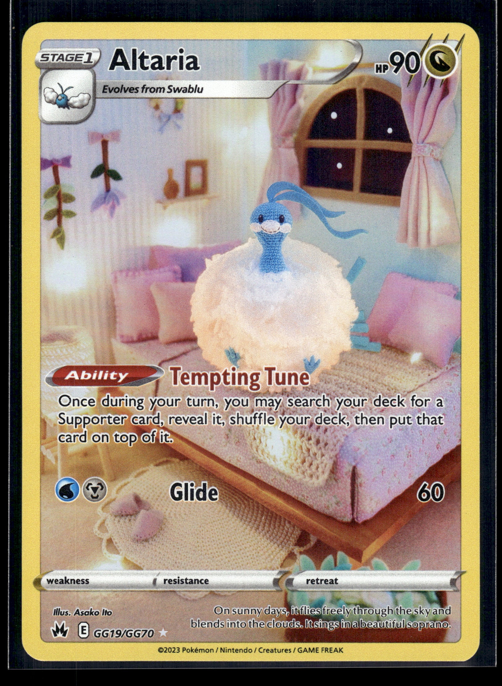 Altaria #GG19/GG70 Crown Zenith LP