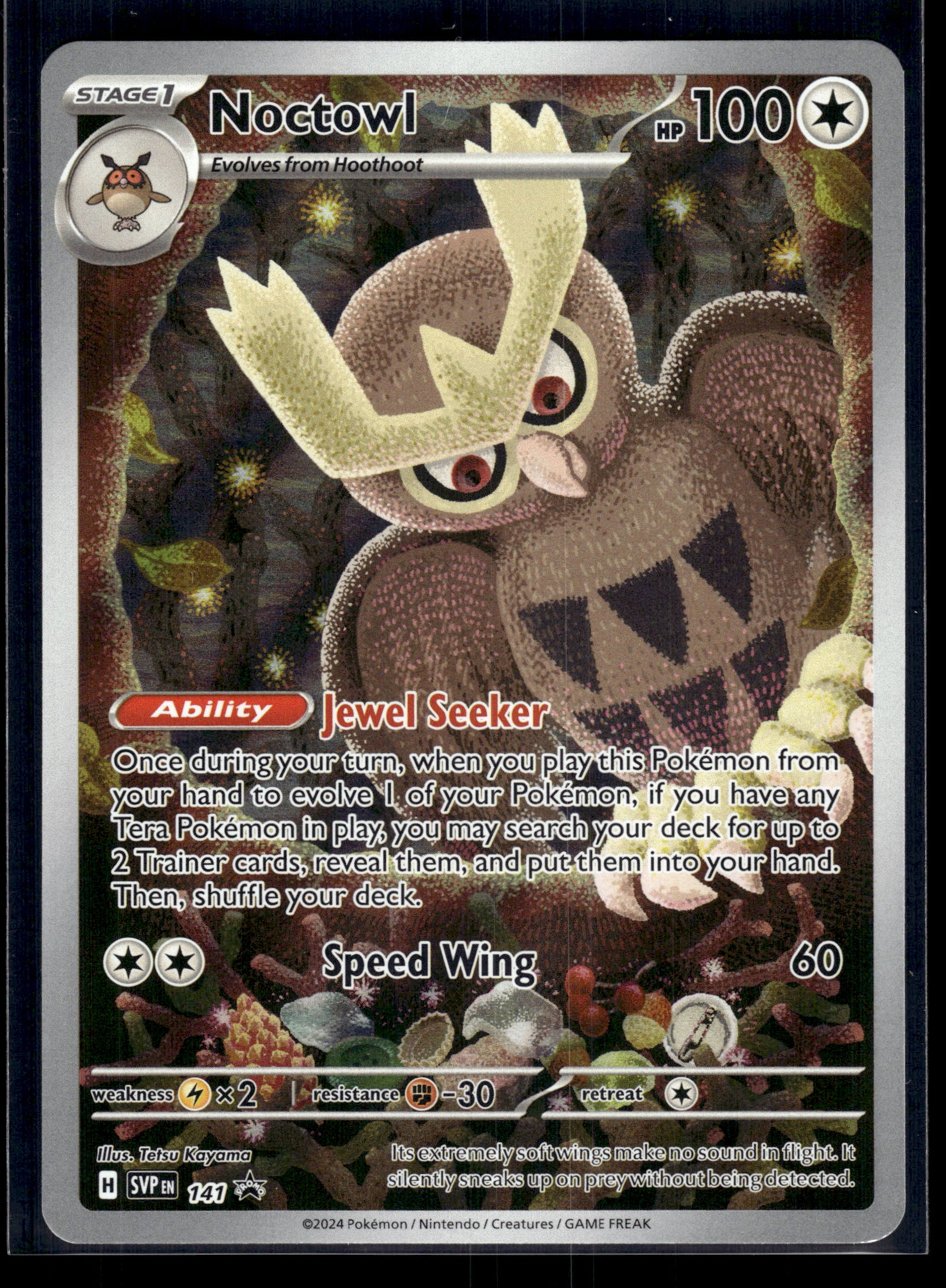 Noctowl #141 Scarlet & Violet Promo Cards VLP