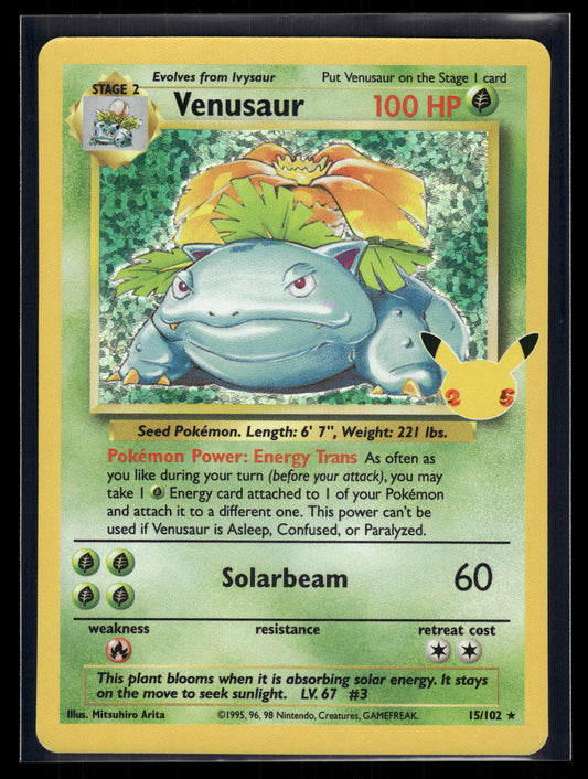Venusaur #15/102 Celebrations: Classic Collection NM