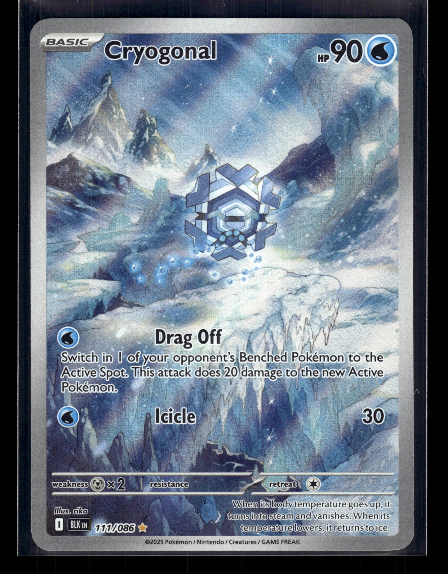 Cryogonal #111/086 Black Bolt VLP