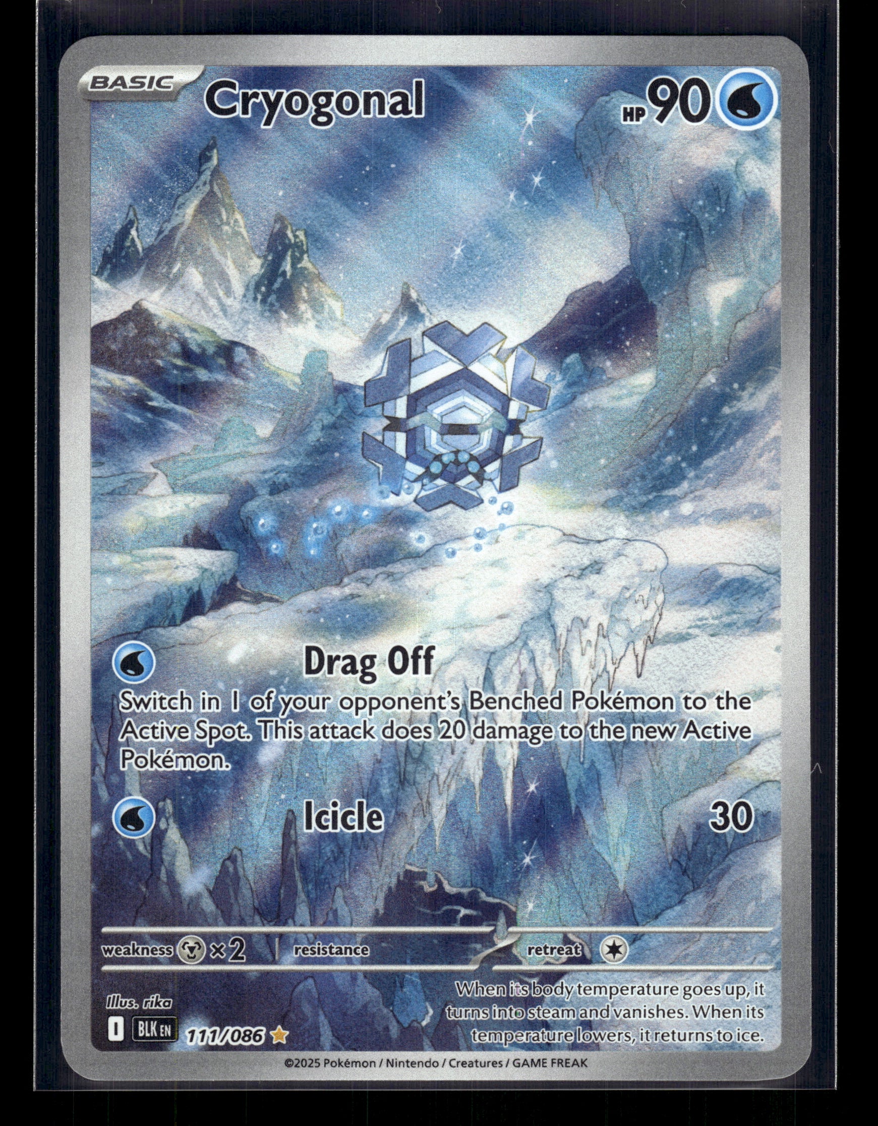 Cryogonal #111/086 Black Bolt VLP