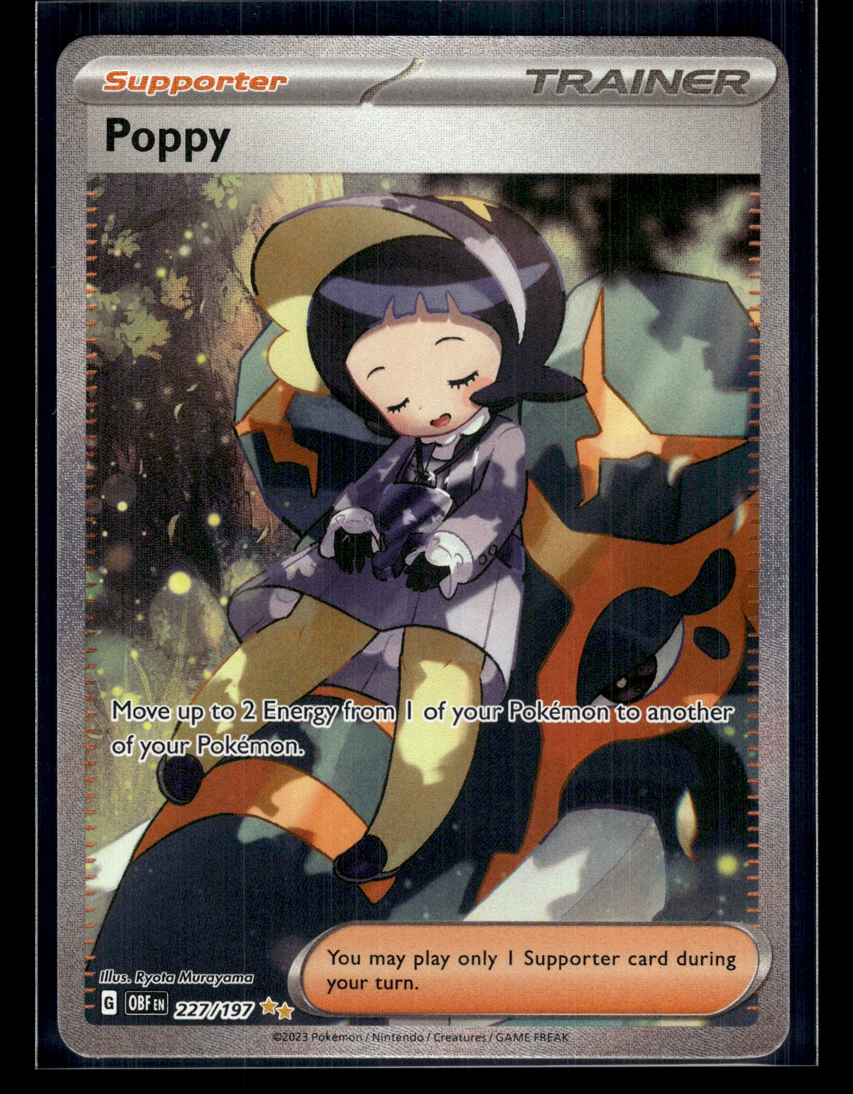 Poppy #227/197 Obsidian Flames LP