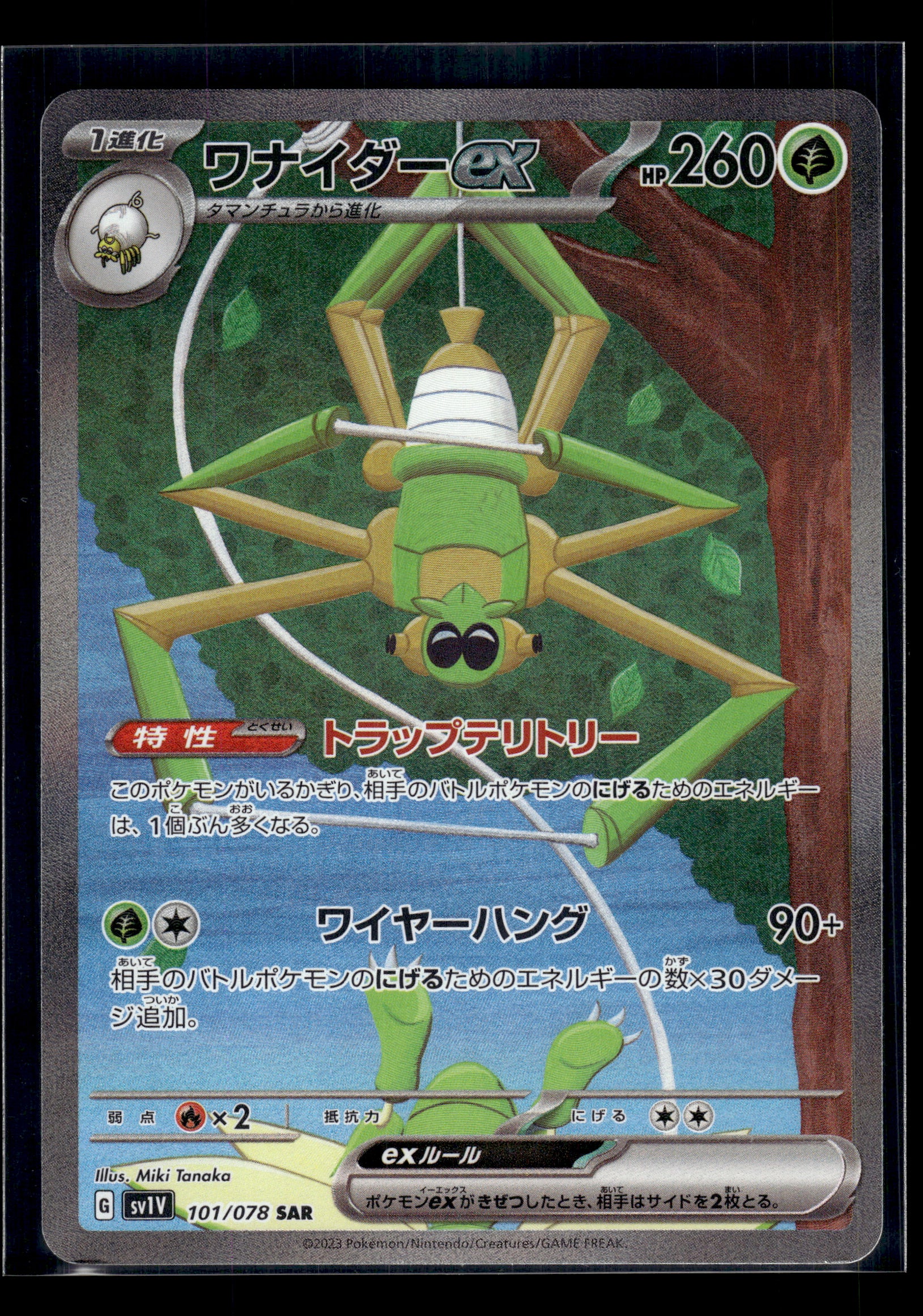 Spidops ex #101/078 Violet ex VLP