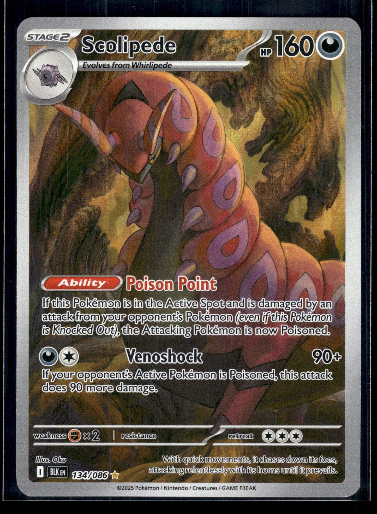Scolipede #134/086 Black Bolt VLP