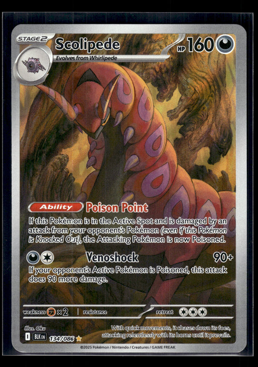 Scolipede #134/086 Black Bolt LP