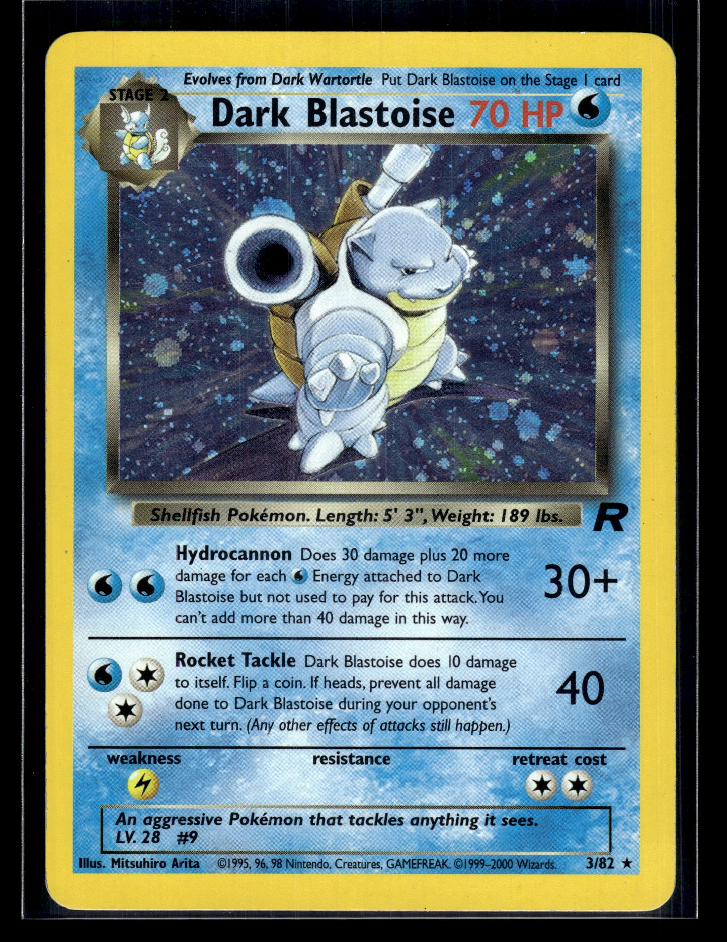 Dark Blastoise #03/82 Team Rocket MP
