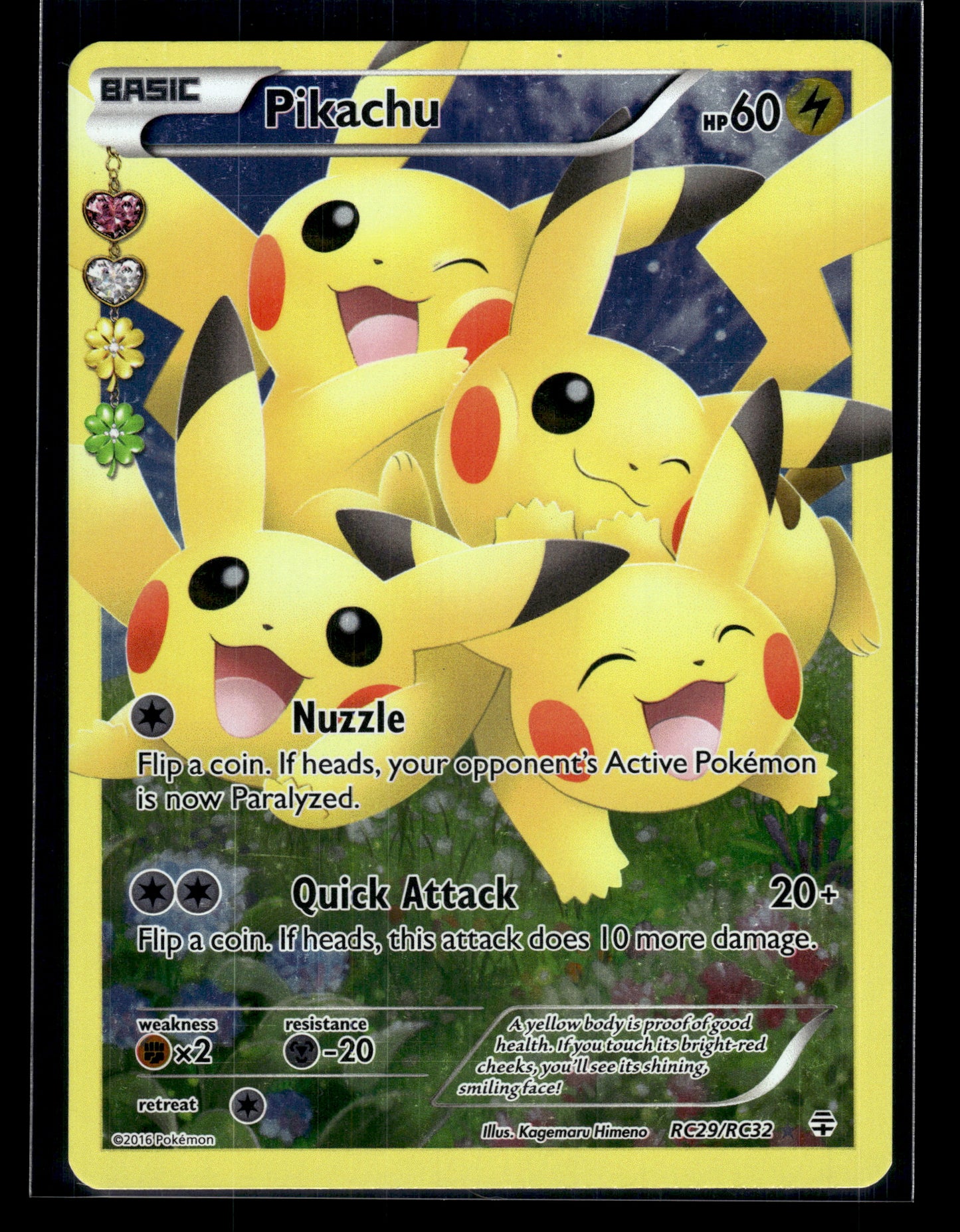 Pikachu #RC29/RC32 Generations: Radiant Collection LP