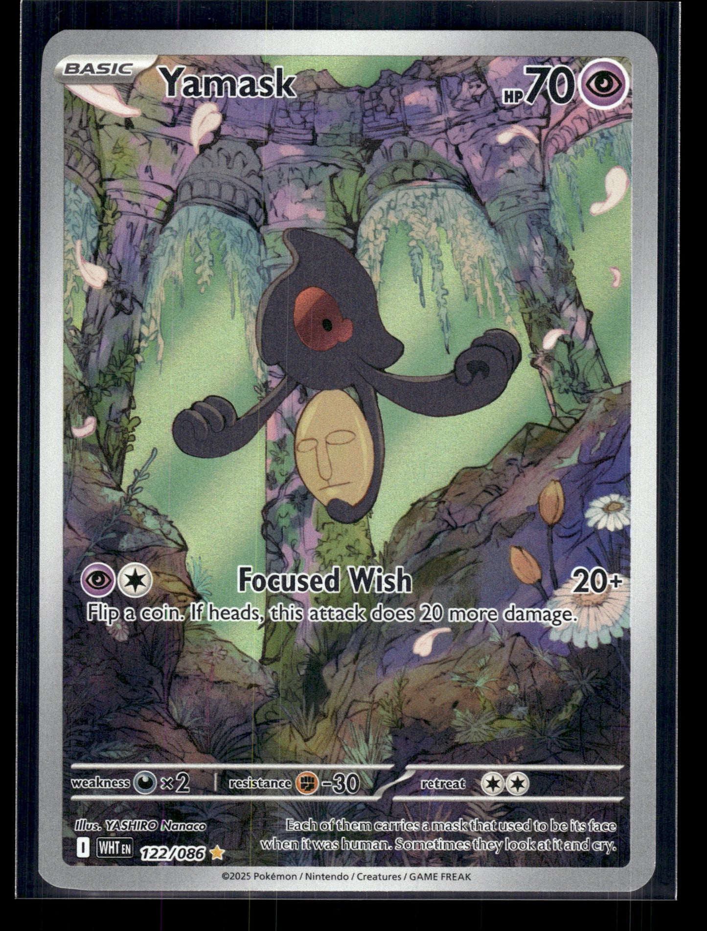 Yamask #122/086 White Flare NM