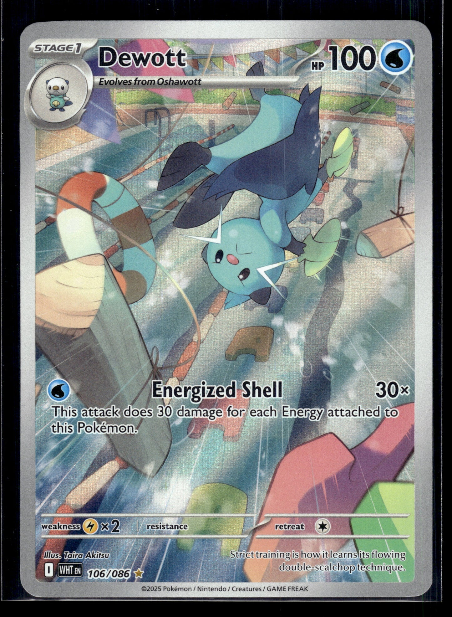 Dewott #106/086 White Flare VLP