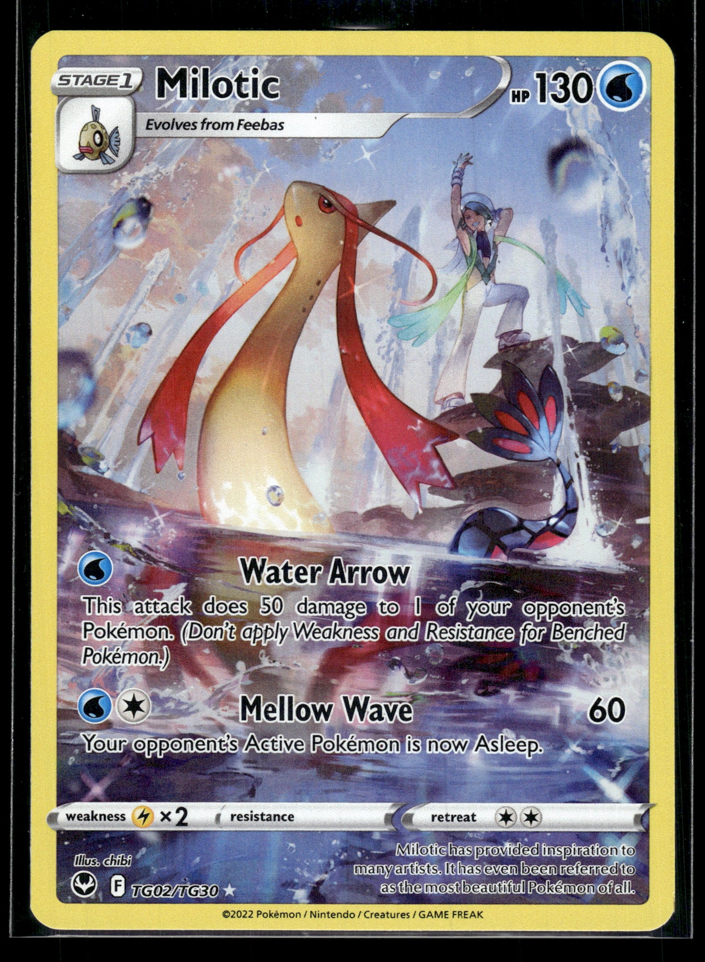 Milotic #TG02/TG30 Silver Tempest Trainer Gallery NM