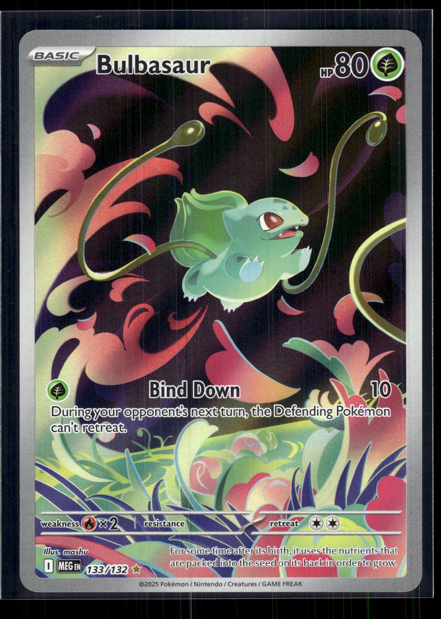 Bulbasaur #133/132 Mega Evolution NM