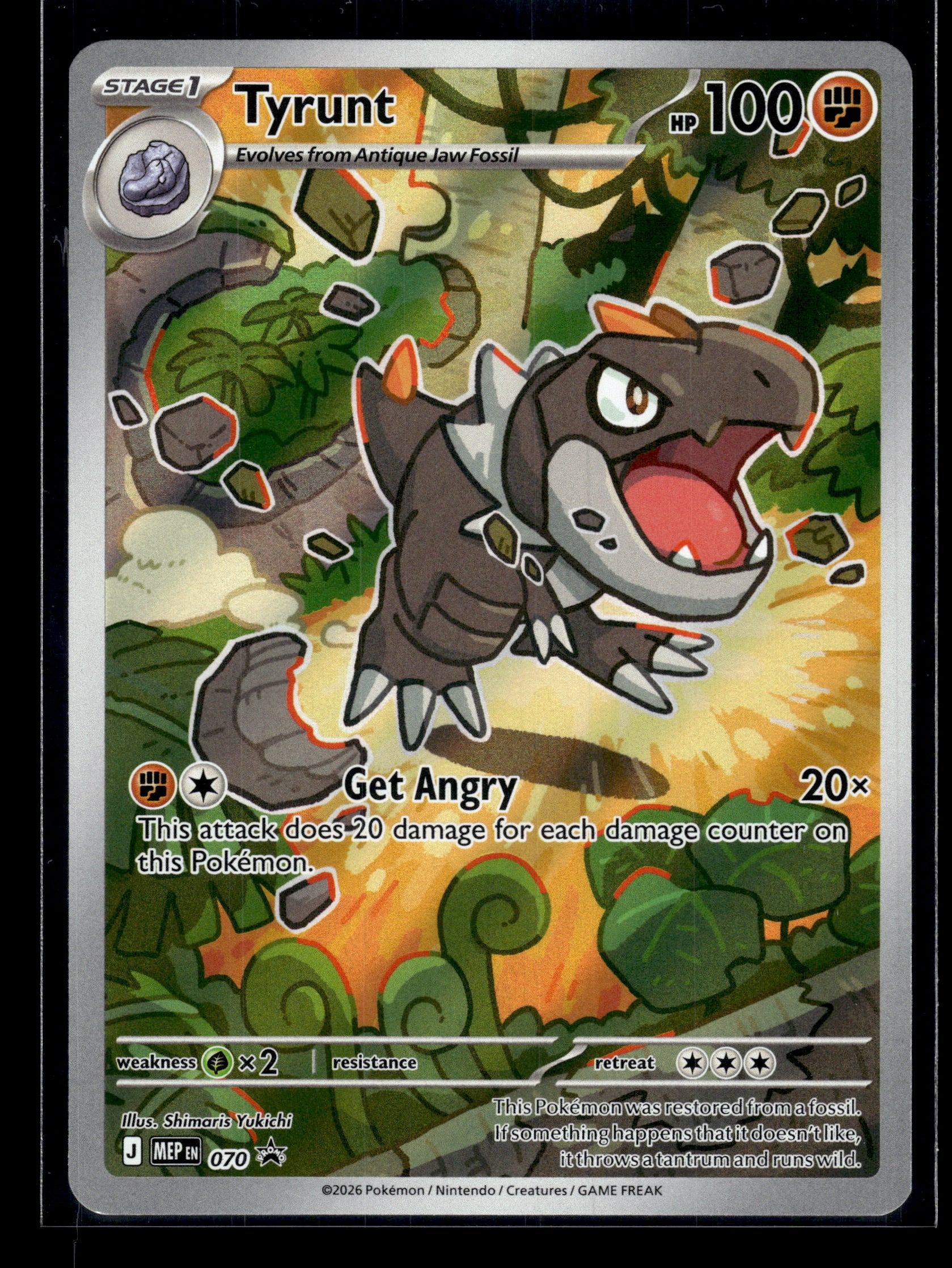 Tyrunt #070 Mega Evolution Promo NM