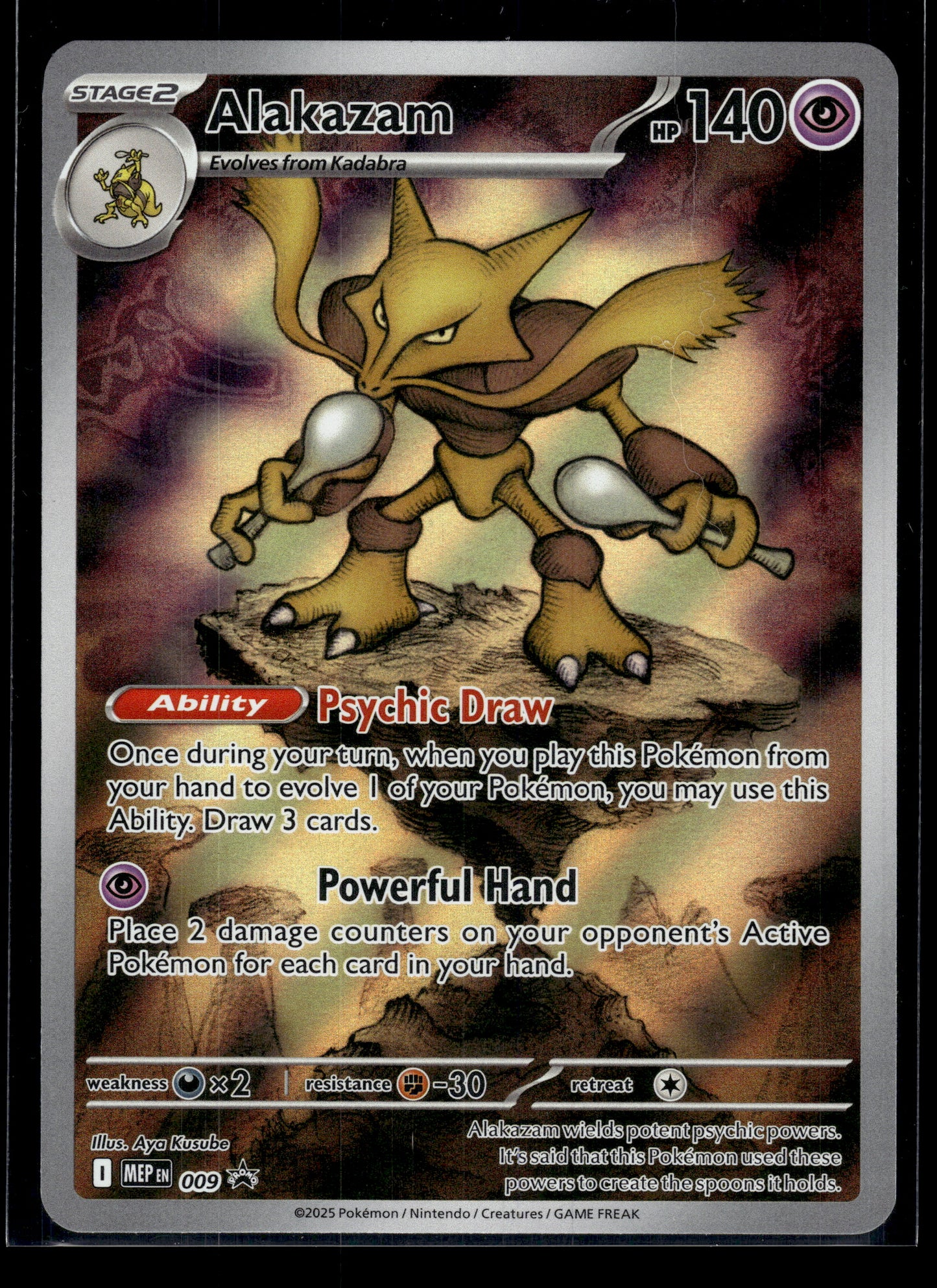 Alakazam #009 Mega Evolution Promo NM