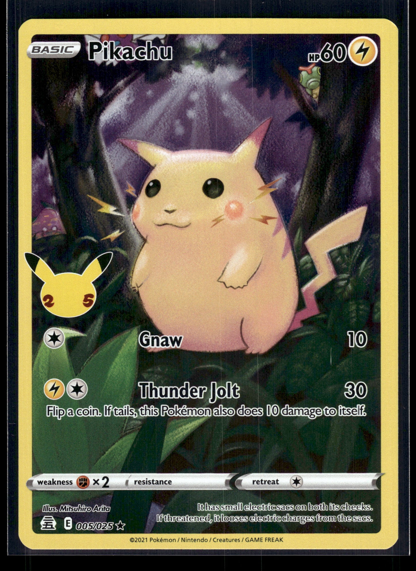 Pikachu #005/025 Celebrations VLP