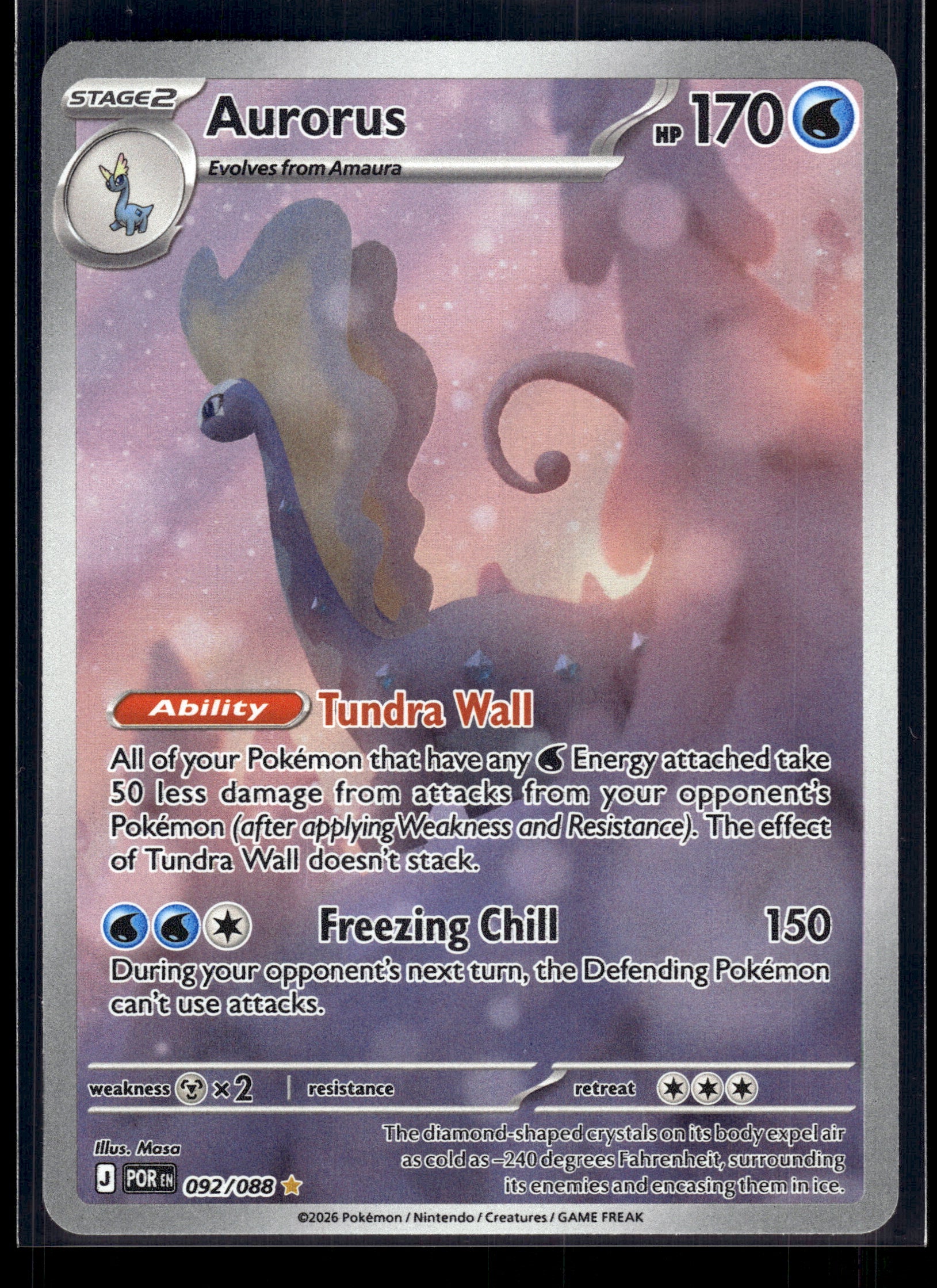 Aurorus #092/088 Perfect Order VLP