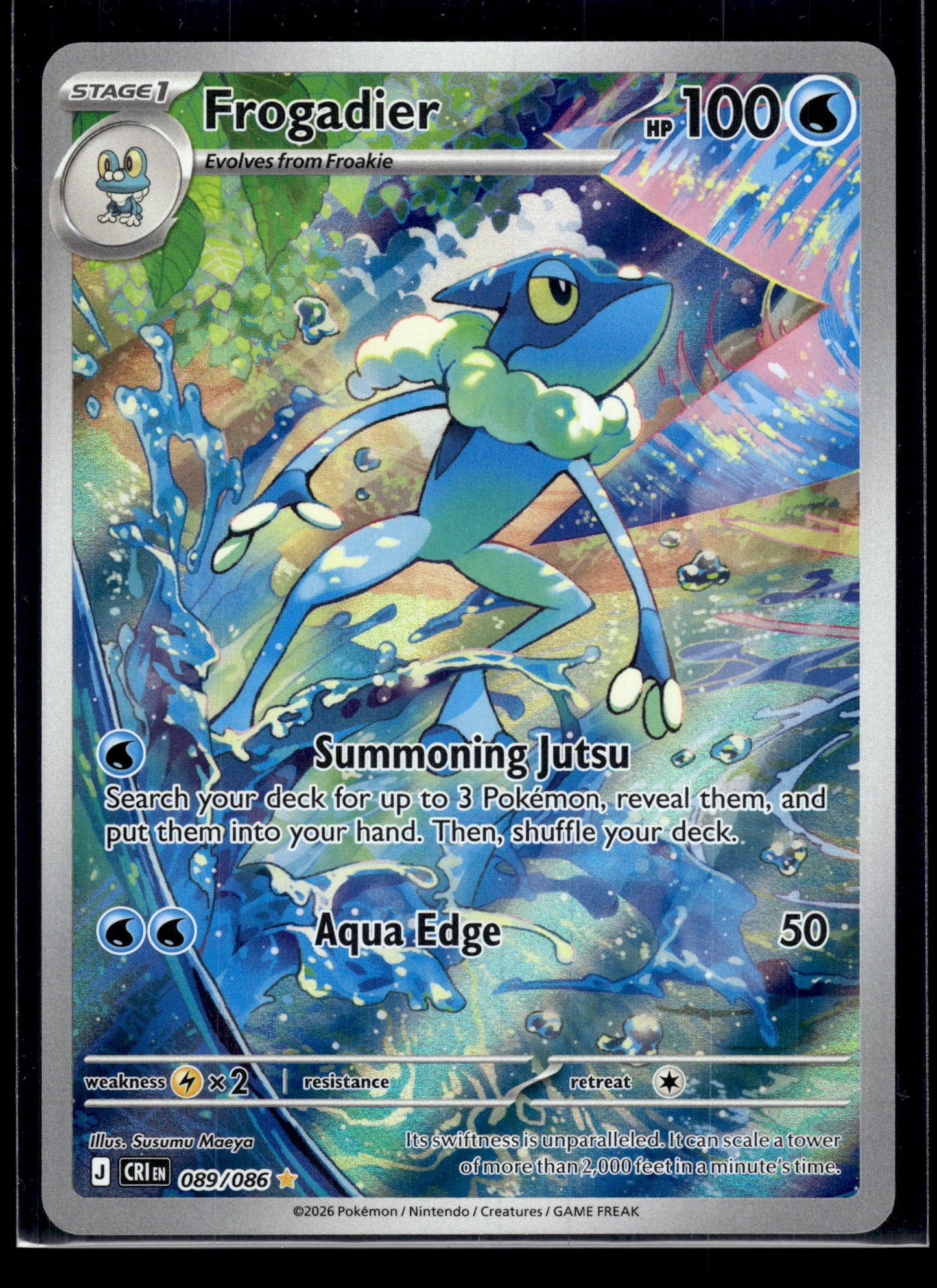 Frogadier #089/086 Chaos Rising LP
