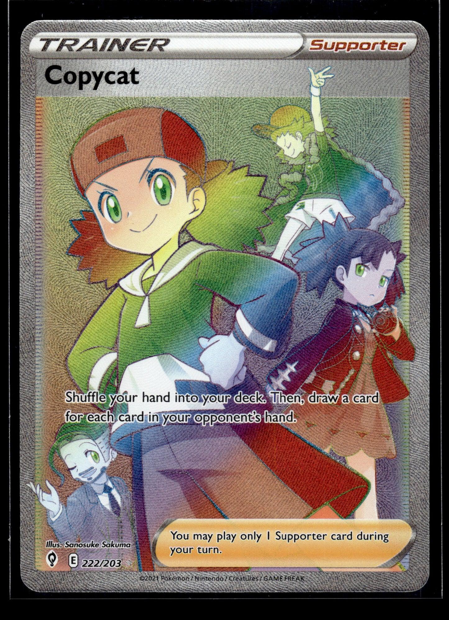 Copycat (Secret) #222/203 Evolving Skies VLP