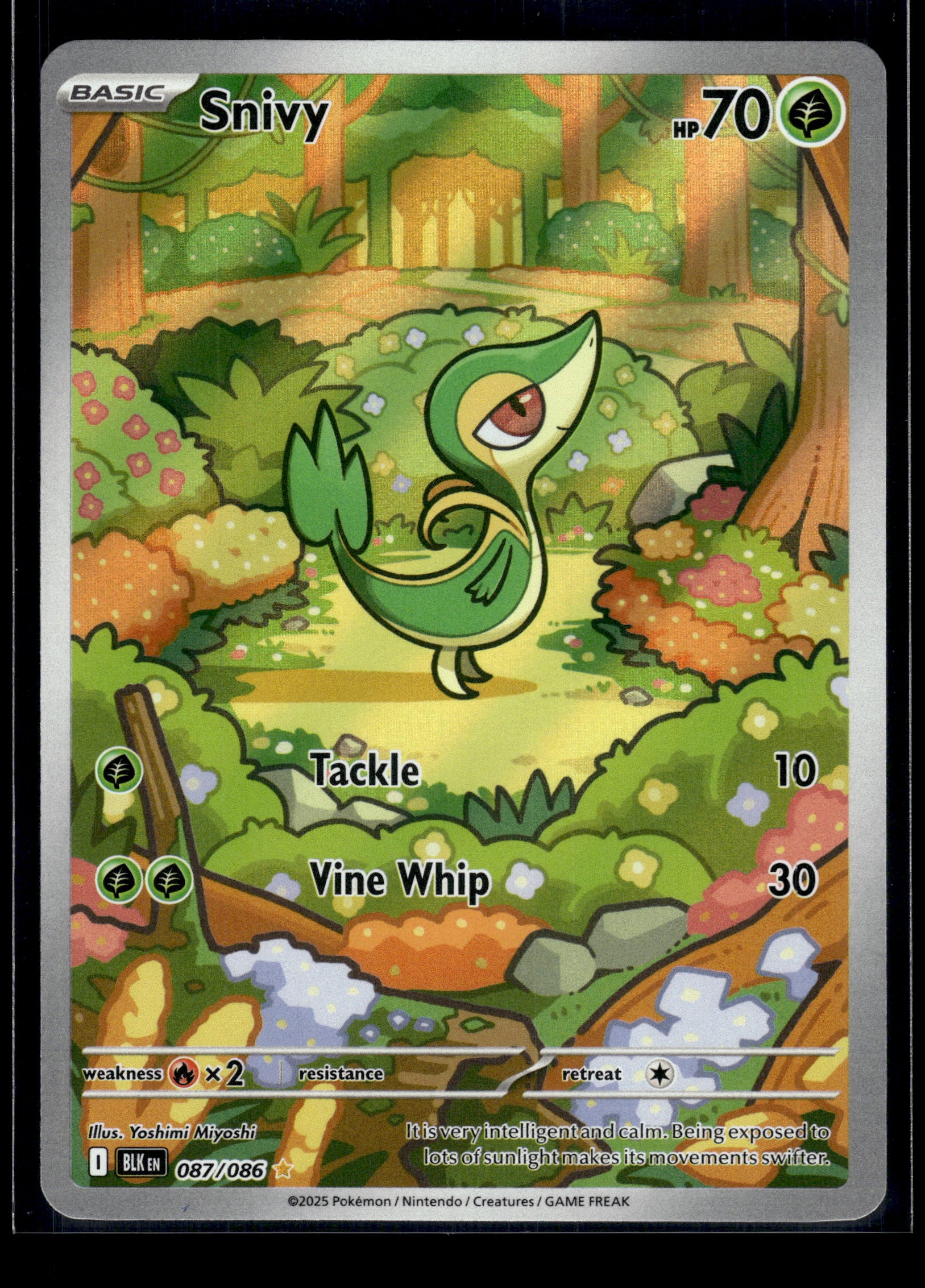 Snivy #087/086 Black Bolt VLP