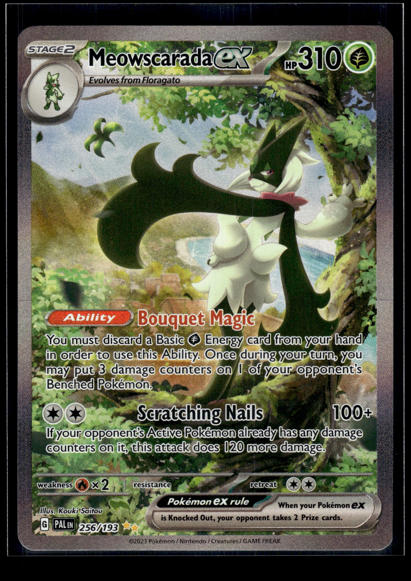 Meowscarada ex #256/193 Paldea Evolved VLP