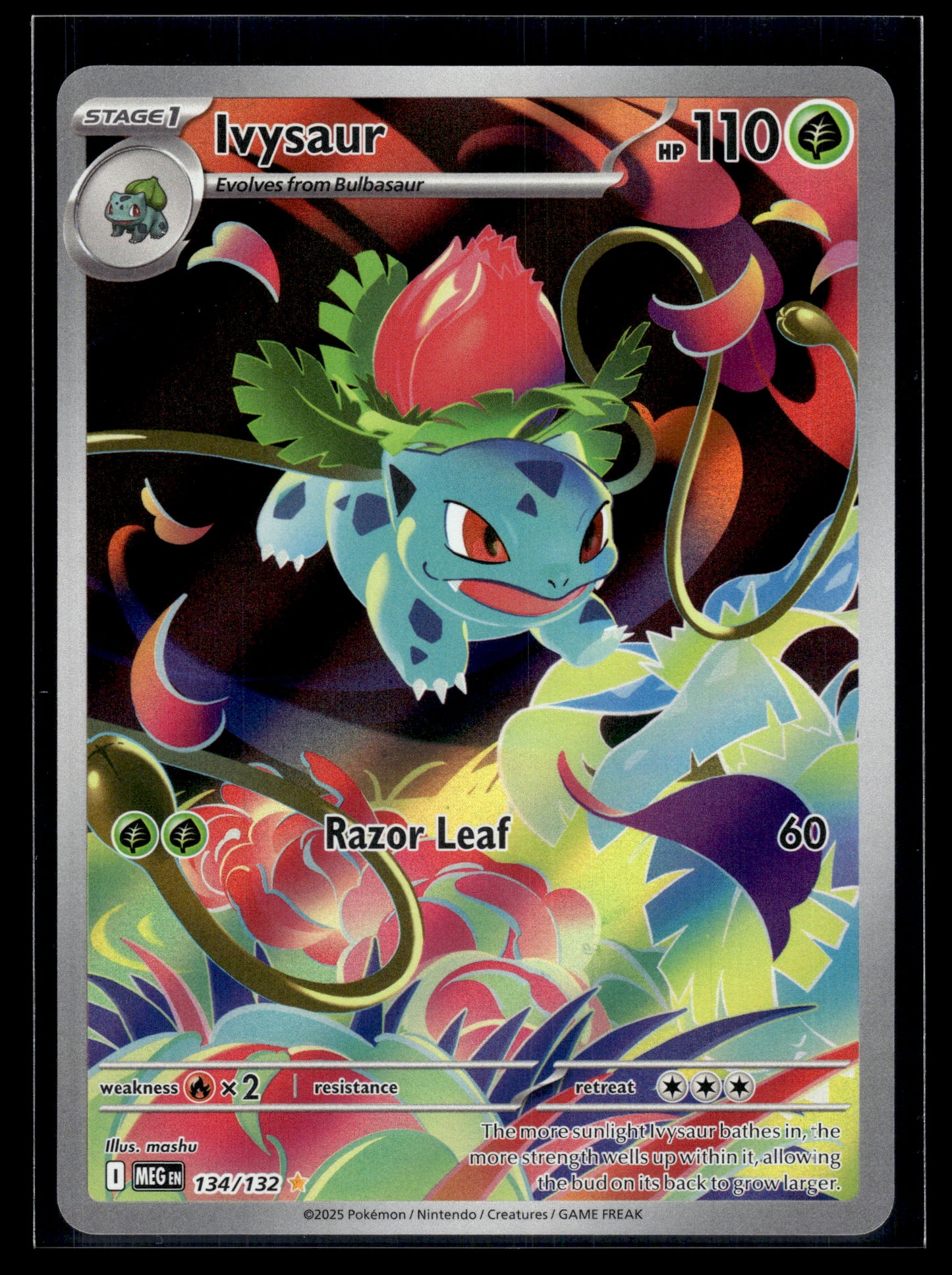 Ivysaur #134/132 Mega Evolution LP