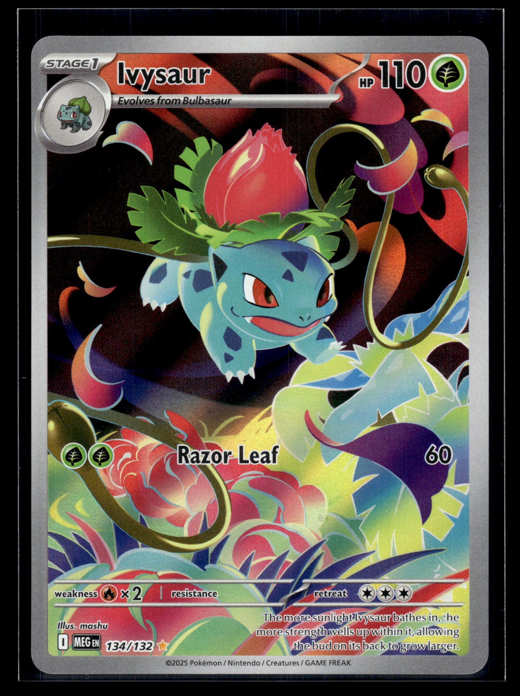 Ivysaur #134/132 Mega Evolution LP