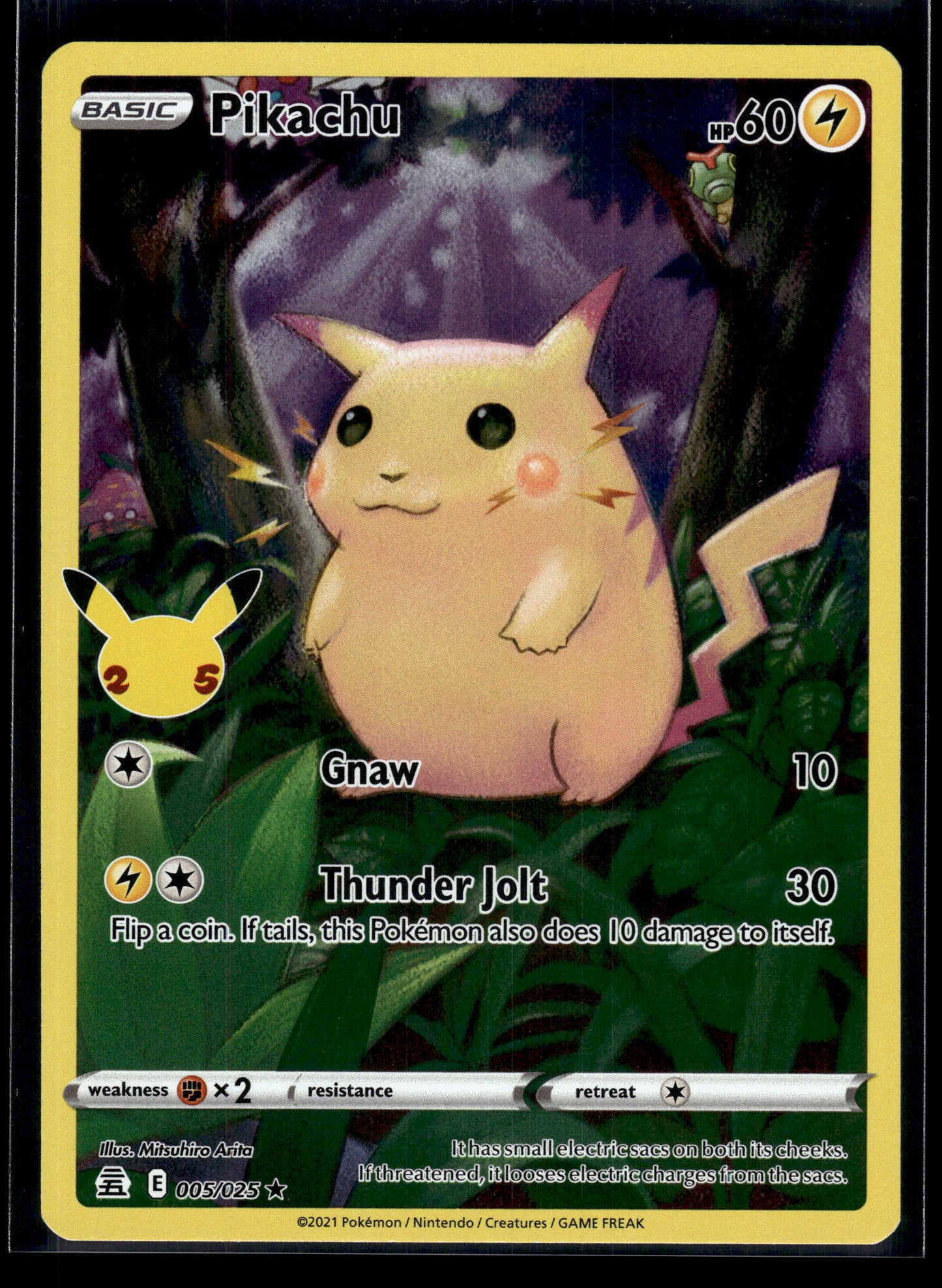 Pikachu #005/025 Celebrations LP
